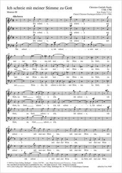 Ich schreie mit meiner Stimme zu Gott Standard