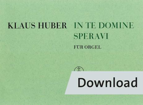In te domine speravi Download