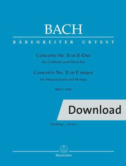 Concerto Nr. 2 E-Dur BWV 1053 Download