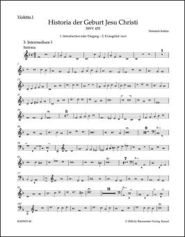 Historia der Geburt Jesu Christi SWV 435 Standard