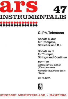 Sonata en Re mayor TWV Anh. 41:D4 Download