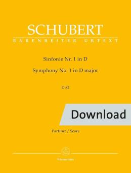 Sinfonía n.º 1 en Re mayor, D 82 Download