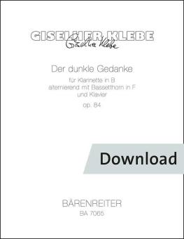 «El pensamiento oscuro», op. 84 Download