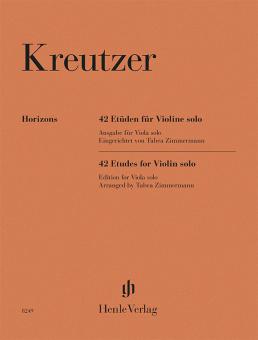 42 estudios para violín solo 