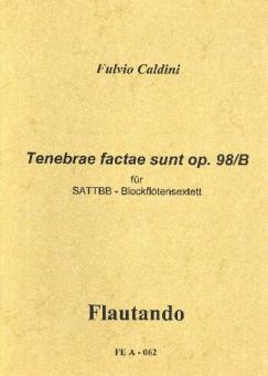 Tenebrae factae sunt op. 98b 
