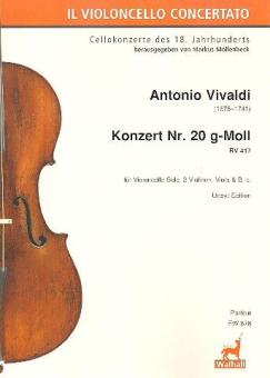 Konzert g-Moll Nr. 20 RV417 