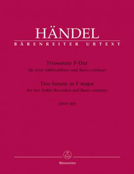Triosonate F-Dur HWV 405 