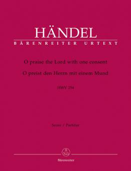 O praise the Lord HWV 254 