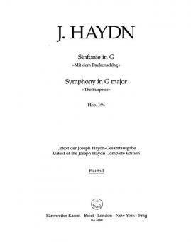 Symphonie No. 94 in G Hob. I:94 