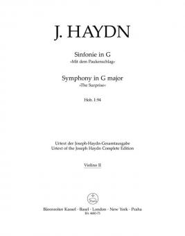 Symphonie No. 94 in G Hob. I:94 