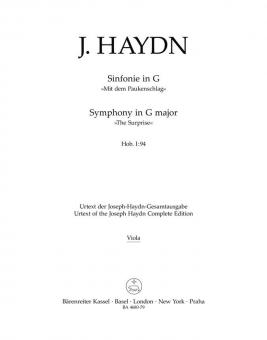 Symphonie No. 94 in G Hob. I:94 