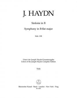 Symphony B flat major Hob. I:98 