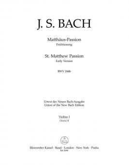 Matthäus-Passion BWV 244b 