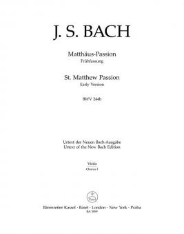 Matthäus-Passion BWV 244b 