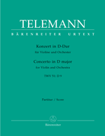 Konzert in D-Dur für Violine und Orchester 