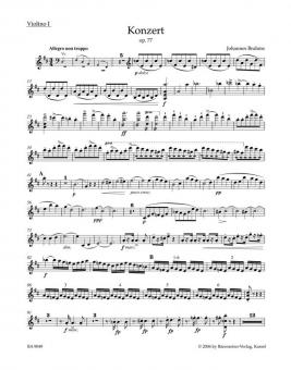 Konzert D-Dur op. 77 
