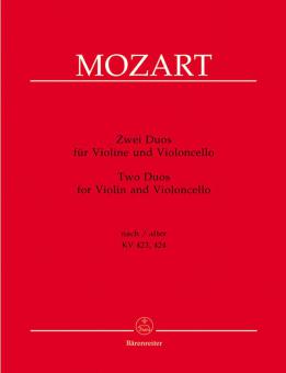 2 dúos para violín y violonchelo Standard