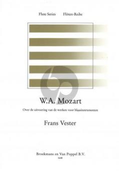 W.A. Mozart (Over de uitvoering van de werken voor blaasinstrumenten) 