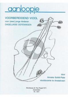Aanloopje (voorbereidend viool) 