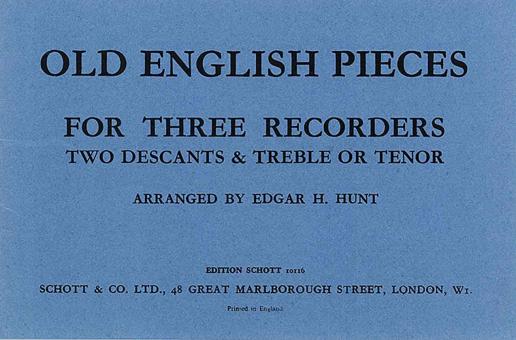 Old English Pieces 