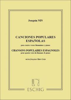 Canciones Populares Espanolas 