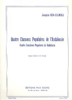 4 Chansons Populaires de l'Andalousie 