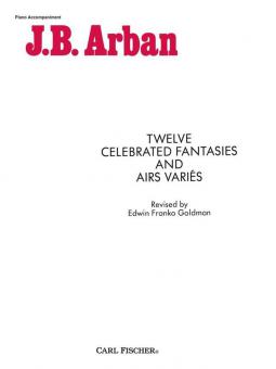 12 Celebrated Fantasies and Airs Variés 