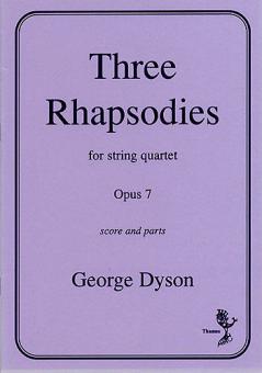 Three Rhapsodies Op. 7 