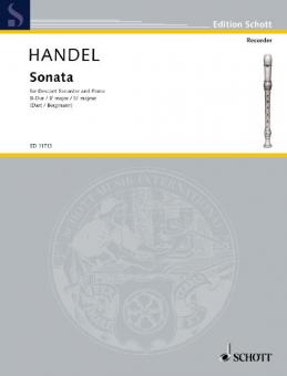 Sonata Bb Major HWV 357 Standard