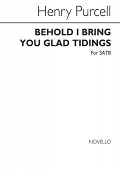Behold, I Bring You Glad Tidings 