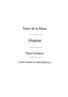 Alegrias Danza For Guitar 
