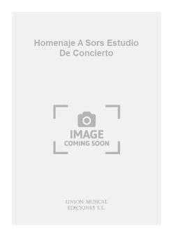 Homenaje A Sors Estudio de Concierto For Guitar 