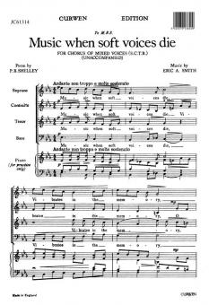 Music When Soft Voices 