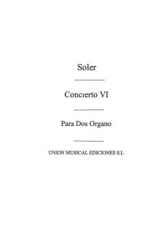 Concierto No.6 for 2 Organs or 2 Pianos 