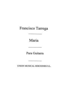 Maria Gavota For Guitar 