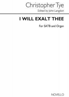 I Will Exalt Thee 