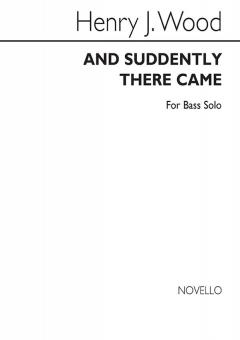 And Suddenly There Came 