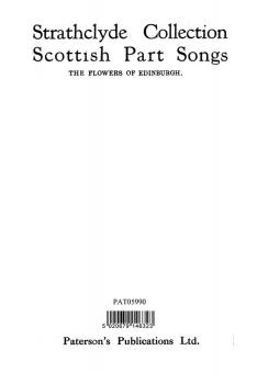 Finlay, K The Flowers Of Edinburgh SATB 