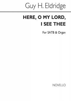 Here O Lord I See Thee 