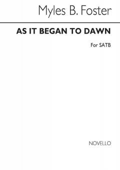 As It Began To Dawn 