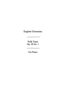 Folk Tune Op. 38 No. 1 