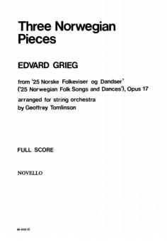 Three Norwegian Pieces 