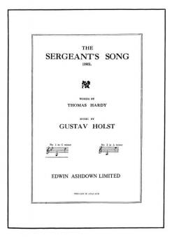 The Sergeants Song 