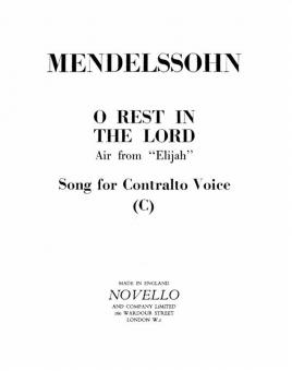 O Rest In The Lord 