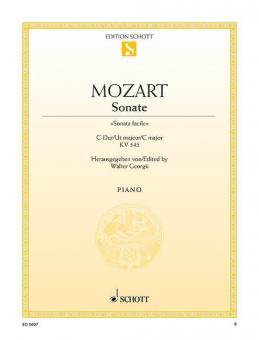 Sonata C Major K 545 Standard