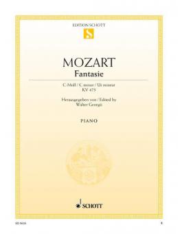 Fantasy C Minor K 475 Standard