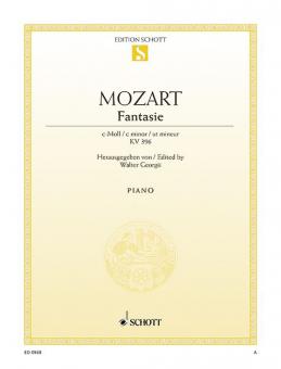 Fantasia No. 19 C Minor K.396 Standard