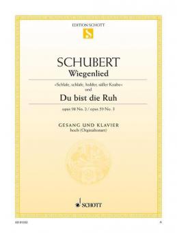 Wiegenlied / Du bist die Ruh Standard