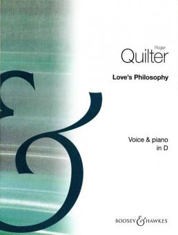 Love's Philosophy In D op. 3/1 