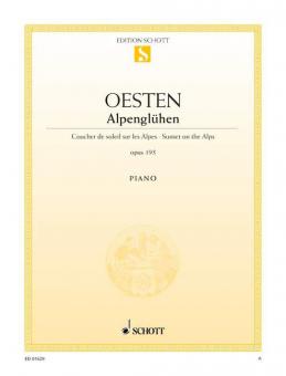 Sunset on the Alps Op. 193 Standard